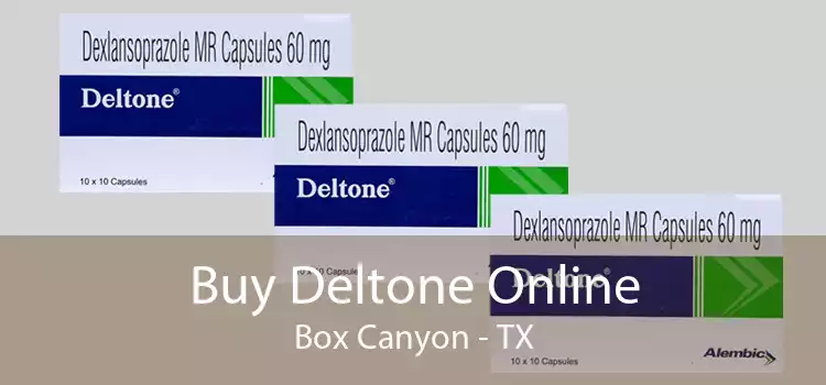 Buy Deltone Online Box Canyon - TX